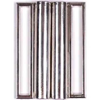 Kovová spona na opasky 50 mm stříbrná