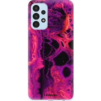 Pouzdro na mobilní telefon Odolné silikonové pouzdro iSaprio - Abstract Dark 01 - Samsung Galaxy A13