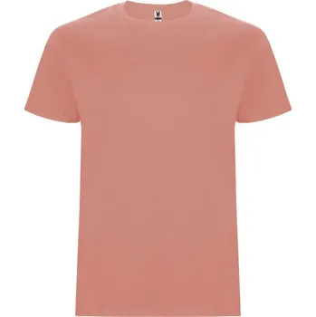 ROLY Tričko Stafford 190g, krátký rukáv, pánské/dětské E6681-266-XXXL 3XL Lososová