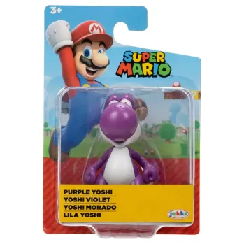 Figurka Super Mario Bros Purple Yoshi 6cm