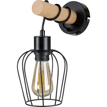 Osvětlení Rabalux Hadia 5244 (přírodní + černá matná)