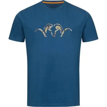 Pánské tričko Tričko Blaser Argali logo HunTec camo M barva modrá