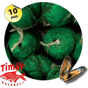 Boilies Rohlíkové boilie barvené Mušle 10mm 30g (Timár)