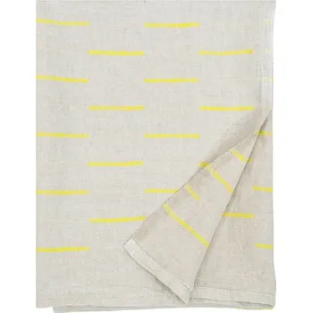 Ručník Lapuan Kankurit Lněný ručník Paussi, len-žlutý, Rozměry 95x180 cm