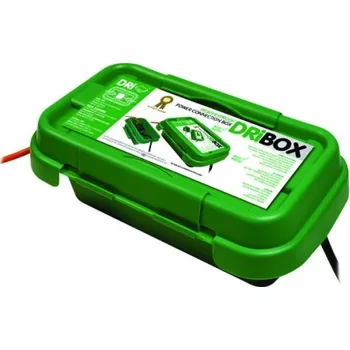 Napájecí kabel Krabice pro spojování prodlužovaček DriBox FL-1859-200G zelená 200mm IP55