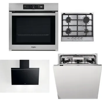 Set domácích spotřebičů WHIRLPOOL AKZ9 9480 IX + WHIRLPOOL AKR 351/IX + WHIRLPOOL AKR 62F LT K + WHIRLPOOL WIO 3O540 PELG