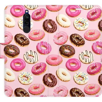 Pouzdro na mobilní telefon Flipové pouzdro iSaprio - Donuts Pattern 03 - Xiaomi Redmi 8