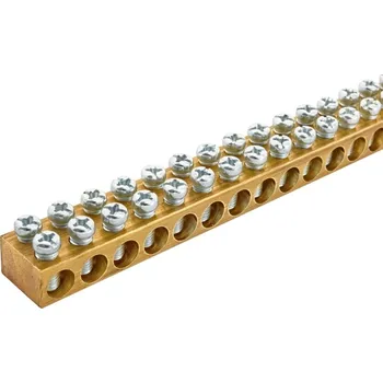 Rozvaděč ELEMAN Svorkovnice NSCH 15x10x1000mm/dvouřadá 125A 25mm2 1000744