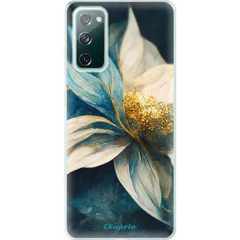 Pouzdro na mobilní telefon Odolné silikonové pouzdro iSaprio - Blue Petals - Samsung Galaxy S20 FE