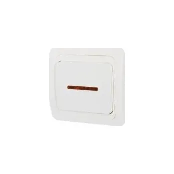 vypínač a zásuvka ELEKTROBOCK Spínač DR3-SD bílá Regulátor 2511