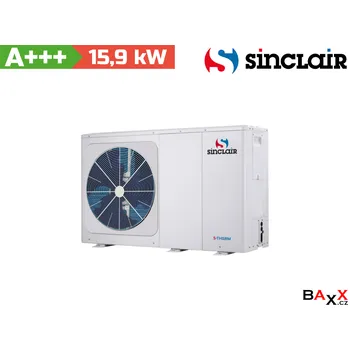 Tepelné čerpadlo Sinclair S-therm Yukon 15,9 kW monoblokové tepelné čerpadlo