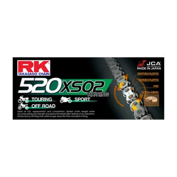 Řetězová sada pro motocykl Moto řetěz RK XSO2 Ducati 800 Scrambler Flat Track Pro 2015 - 2016 RX-Kroužek černý