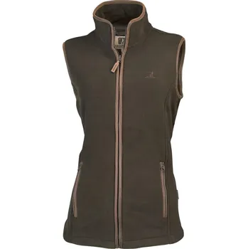 Dámská vesta Vesta Percussion Fleece Scotland, hnědá, dámská, vel. XS