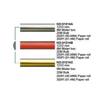 Lišta karosérie Samolepící lišta chromovaná 5m, 10,8x3,34, 31014A