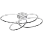 Rabalux 6955 LED přisazené stropní svítidlo Piero 1x30W | 2000lm | 3000K - chrom + sada - Trio LED žárovka 2x10W | E27 | 3000K | 806lm