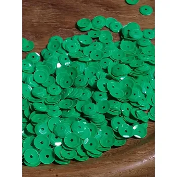 Flitry lomené Ø6 mm 10 g zelené