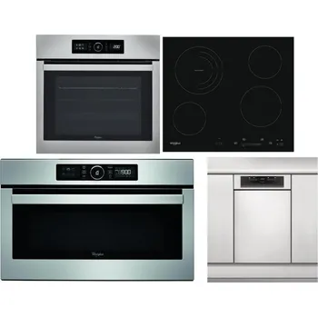 Set domácích spotřebičů WHIRLPOOL ABSOLUTE AKZ9 6230 IX + WHIRLPOOL AKT 8900 BA + WHIRLPOOL ABSOLUTE AMW 730 IX + WHIRLPOOL WSBO 3O34 PF X