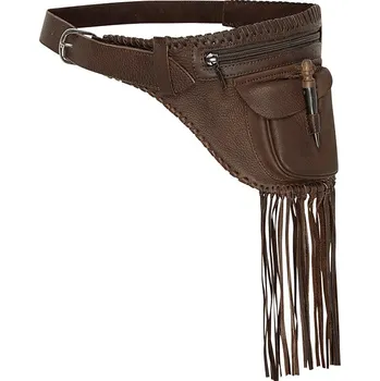 Ledvinka kožená boková kapsa Sakima Barva: hnědá