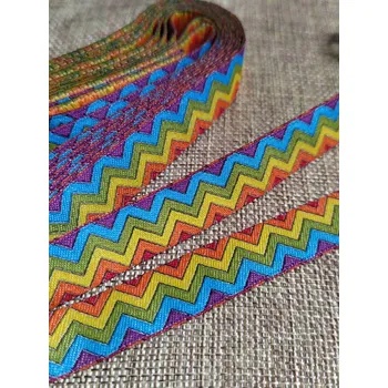 Vzorovka indiánský motiv šíře 16 mm 1,45 m