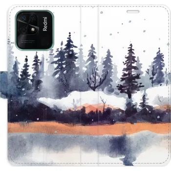Pouzdro na mobilní telefon Flipové pouzdro iSaprio - Winter 02 - Xiaomi Redmi 10C