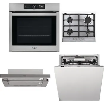Set domácích spotřebičů WHIRLPOOL AKZ9 9480 IX + WHIRLPOOL AKR 351/IX + WHIRLPOOL AKR 5390/1 IX + WHIRLPOOL WIO 3T133 PLE
