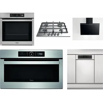 Set domácích spotřebičů WHIRLPOOL AKZ9 9480 IX + WHIRLPOOL TKRL 661 IX EU + WHIRLPOOL AKR 62F LT K + WHIRLPOOL ABSOLUTE AMW 730 IX + WHIRLPOOL WSBO 3O34 PF X