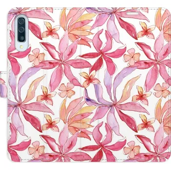 Pouzdro na mobilní telefon Flipové pouzdro iSaprio - Flower Pattern 10 - Samsung Galaxy A50