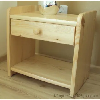 Noční stolek Maxidrew noční stolek z masivního dřeva borovice Ilona maxidre