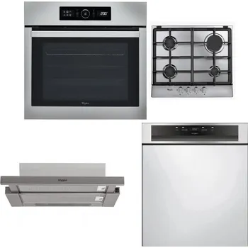 Set domácích spotřebičů WHIRLPOOL ABSOLUTE AKZ9 6230 IX + WHIRLPOOL AKR 351/IX + WHIRLPOOL AKR 5390/1 IX + WHIRLPOOL WBC 3C34 PF X