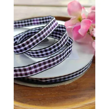 Stuha Stuha kostička s lurexem šíře 10 mm