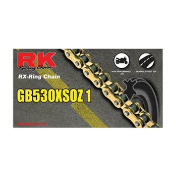 Řetězová sada pro motocykl Moto řetěz RK XSOZ1 Yamaha XJR 1300 1999 - 2001 RX-Kroužek černý