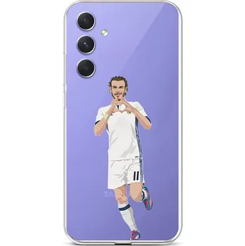 Pouzdro na mobilní telefon Kryt Samsung A54 5G Fotbalista 2 (obal neboli pouzdro na Samsung A54 5G)