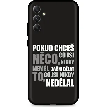 Pouzdro na mobilní telefon Kryt Samsung A34 Moto (obal neboli pouzdro na Samsung A34)