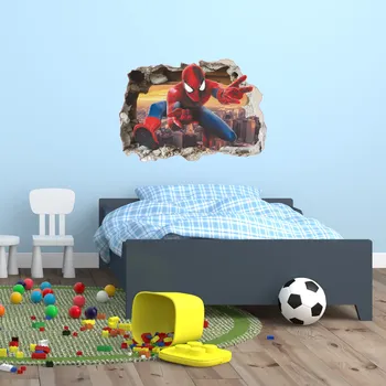 Samolepící dekorace Samolepka na zeď "Spider-man 4" 50x70 cm