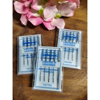 Strojové jehly Leather 100 Akra ČESKÝ VÝROBEK