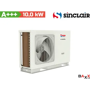 Tepelné čerpadlo Sinclair S-therm Ontario 10,0 kW 3fázové monoblokové tepelné čerpadlo