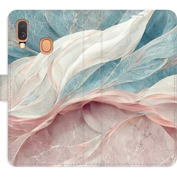 Pouzdro na mobilní telefon Flipové pouzdro iSaprio - Old Leaves 03 - Samsung Galaxy A40