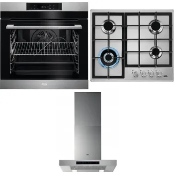 Domácí spotřebič AEG BPK742380M + AEG Mastery StepPower HGB64420SM + AEG Mastery DBB5660HM