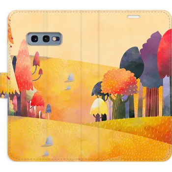 Pouzdro na mobilní telefon Flipové pouzdro iSaprio - Autumn Forest - Samsung Galaxy S10e