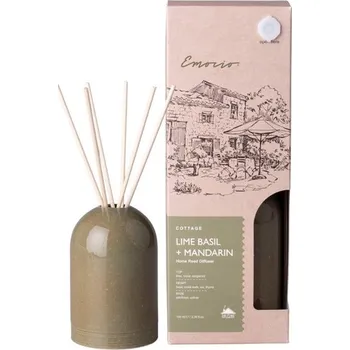 Emocio keramický Diffuser Lime Basil & Mandarine, 150ml + vonná stébla 516 gram 516 gram