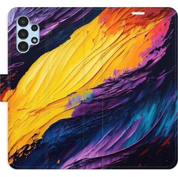 Pouzdro na mobilní telefon Flipové pouzdro iSaprio - Fire Paint - Samsung Galaxy A13 / A13 5G