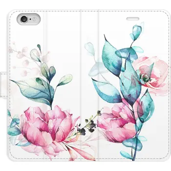 Pouzdro na mobilní telefon Flipové pouzdro iSaprio - Beautiful Flower - iPhone 6/6S