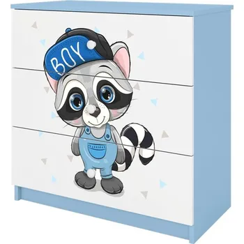 Komoda Komoda Babydreams 80 cm mýval modrá