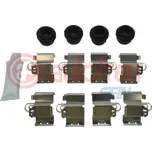 Sada příslušenství, obložení kotoučové brzdy AUTOFREN SEINSA D43164A