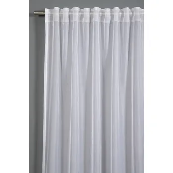 Záclona Gardinia Voile Uni Bílá 175x450 cm