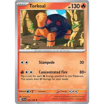 Karetní hra Torkoal 035/198 - Scarlet & Violet Typ karty: Non-Holo