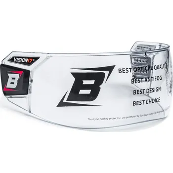 Hokejová helma Plexi Bosport VISION17 PRO B2 BOX Barva: čirá