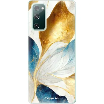 Pouzdro na mobilní telefon Odolné silikonové pouzdro iSaprio - Blue Leaves - Samsung Galaxy S20 FE