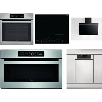 Set domácích spotřebičů WHIRLPOOL ABSOLUTE AKZ9 6230 IX + WHIRLPOOL WL B8160 NE + WHIRLPOOL AKR 62F LT K + WHIRLPOOL ABSOLUTE AMW 730 IX + WHIRLPOOL WSBO 3O34 PF X