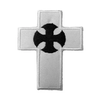Nášivka Nášivka - Kříž bílý s černým železným křížem